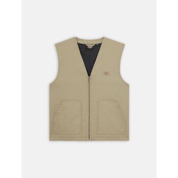 Dickies  Jacken DUCK CANVAS VEST DK0A4YQK-F02 DESERT SAND