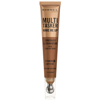 Rimmel London Make-up & Foundation Multitasker Wake Me Up Concealer Und Make-up-basis warm Coconu