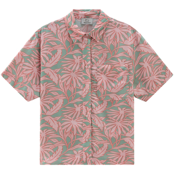 Woolrich Blusen PRINTED FLUID SHIRT