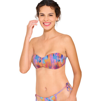 Lisca  Bikini Ober- und Unterteile Bademode Oberteil Bandeau vorgeformt ohne Bügel JERSEY