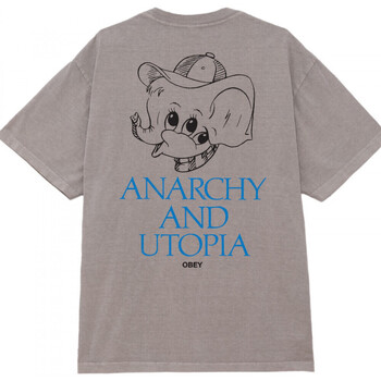 Obey T-Shirts & Poloshirts anarchy utopia