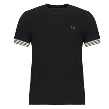 Fred Perry  T-Shirt STRIPED CUFF T-SHIRT