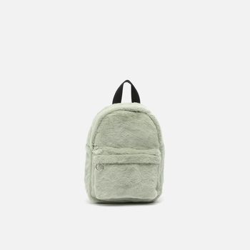 Misako Rucksack Flauschiger rucksack mit felloptik ed.