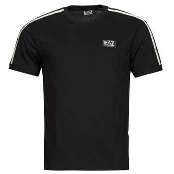 Emporio Armani EA7  T-Shirt TRAIN LOGO SERIES M TAPE TEE SS CO - TRAIN LOGO SERIES M TAPE TE