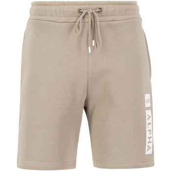 Alpha Industries  Shorts Alpha Puff Print Short - vintage sand
