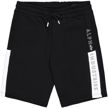 Alpha Industries Shorts Track Alpha Short - black