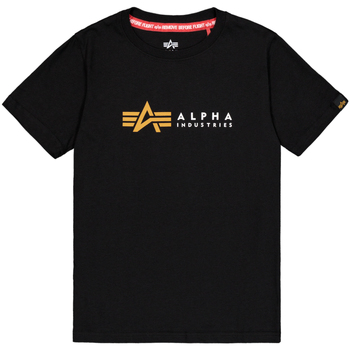 Alpha Industries  T-Shirt für Kinder Alpha Label T-Shirt K - black