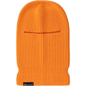 Alpha Industries Hut Label Balaclava - Alpha orange