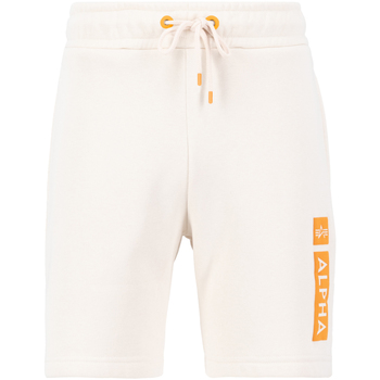 Alpha Industries Shorts Alpha Puff Print Short - jet stream white