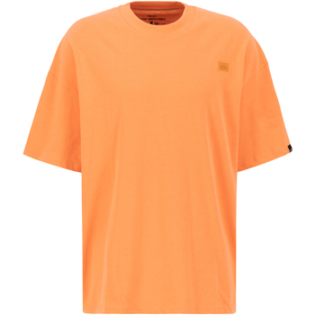 Alpha Industries T-Shirts & Poloshirts Alpha Essentials RL T-Shirt - tangerine