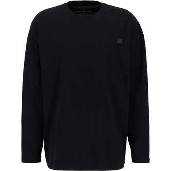Alpha Industries  T-Shirts & Poloshirts Alpha Essentials RL LS - black