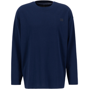 Alpha Industries T-Shirts & Poloshirts Alpha Essentials RL LS - ultra navy