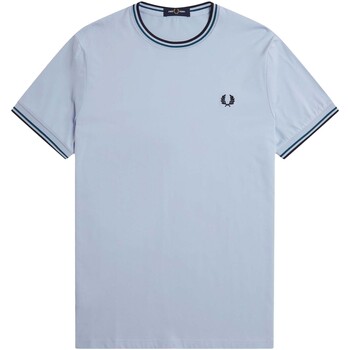 Fred Perry  T-Shirts & Poloshirts Fp Twin Tipped T-Shirt