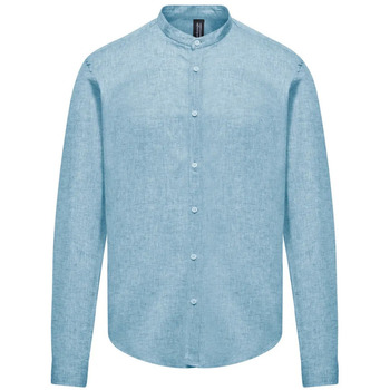 Bomboogie  Hemdbluse SM6401 T LI2-23 AZZURRO