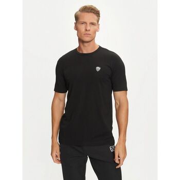 Emporio Armani EA7  T-Shirts & Poloshirts 8NPT16 PJRGZ CORE PREMIUM-1200 BLACK