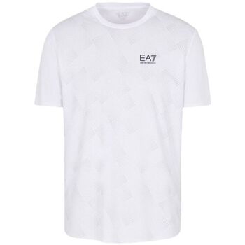 Emporio Armani EA7  T-Shirts & Poloshirts 7M000172 AF13758-F0024 FANCY WHITE