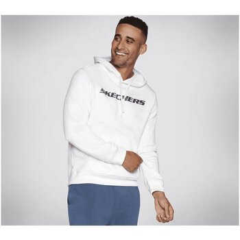 Skechers  Pullover Sport SKECH-SWEATS MOTION PULLOVER HOODIE MHD81 100 WHT