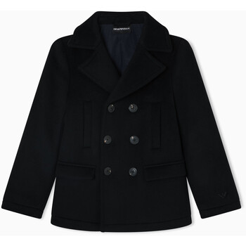Armani jeans  Kinder-Mantel EMPORIO ARMANI CABAN DOPPIOPETTO IN PANNO DI LANA Art. EB000492