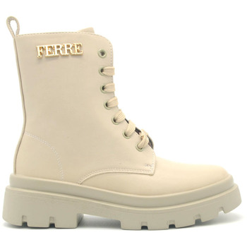 Ferre Stiefeletten Ferré anfibio con logo metal