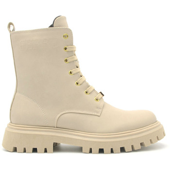 Ferre Stiefeletten Ferré Londra anfibio con logo in rilievo