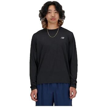 New Balance Langarmshirt T-shirt New Balance Athletics Noir