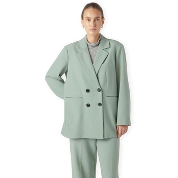 Y.a.s  Anzüge YAS Noos Likka Oversized Blazer - Iceberg Green
