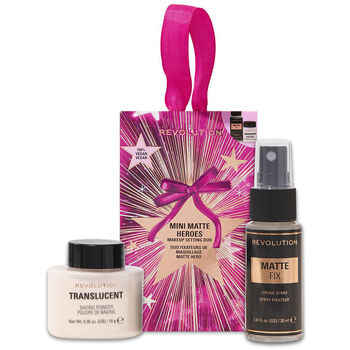 Revolution Make Up Set Lidschatten Mattes Make-up-fixierer-duo-set 2 Stk.