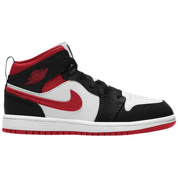 Nike  Turnschuhe Jordan 1 Mid Gym Red Black White (PS)