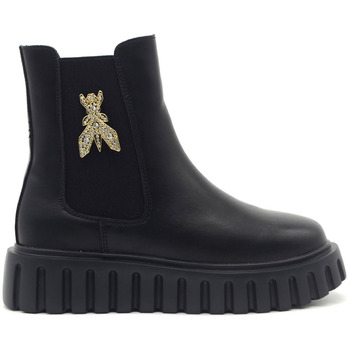 Patrizia Pepe  Stiefeletten stivaletto in pelle con logo gioiello