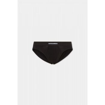 Dsquared Slips DCX200070 - TWIN 2PACK BRIEF-010 BLACK/WHITE