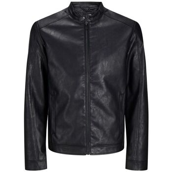Jack & Jones  Lederjacken 12264095 DYLAN-BLACK