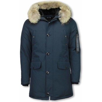 Enos Parkas Winterjacken Mit Fellkragen