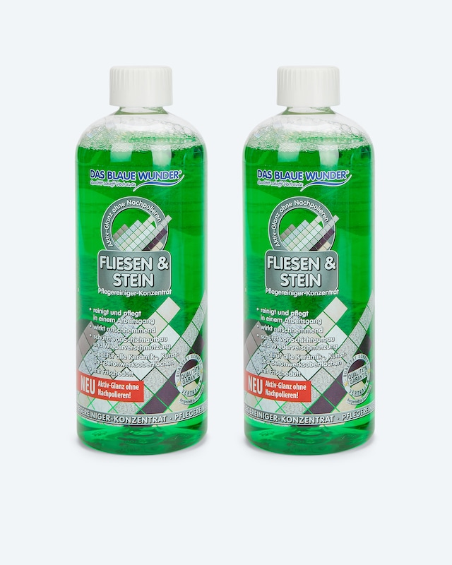 Fliesen- & Stein-Pflegereiniger 2x 750 ml