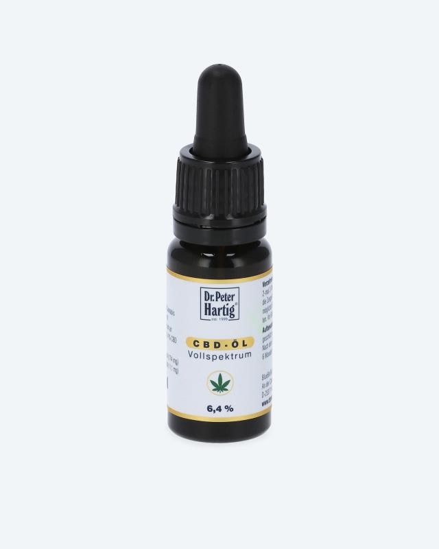 Dr. Peter Hartig - Für Ihre Gesundheit Cannabis CBD-Öl 6,4%, 10 ml
