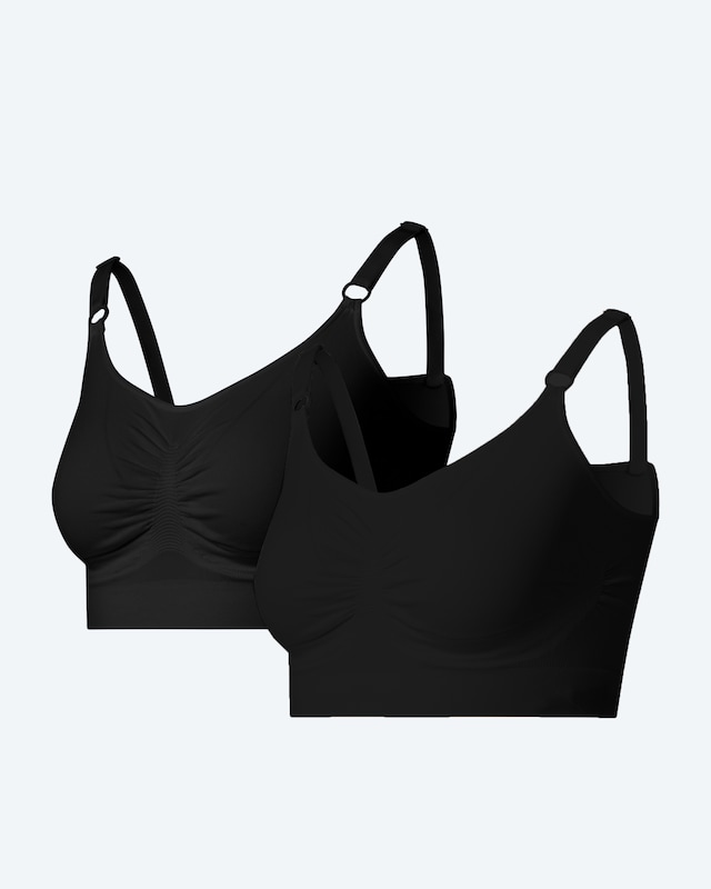 Midi Control Bustier mit Spaghettiträgern, 2tlg.