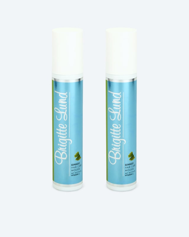 Ginkgo Hair Care Mousse + Biotin & Vit. C, Duo