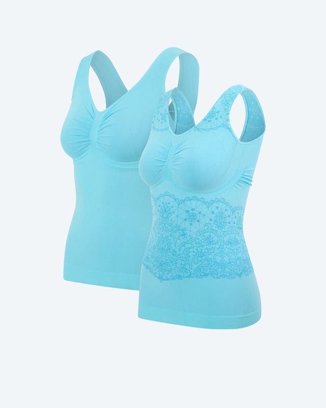 Leichttops (uni & Corsagenspitze), Duo