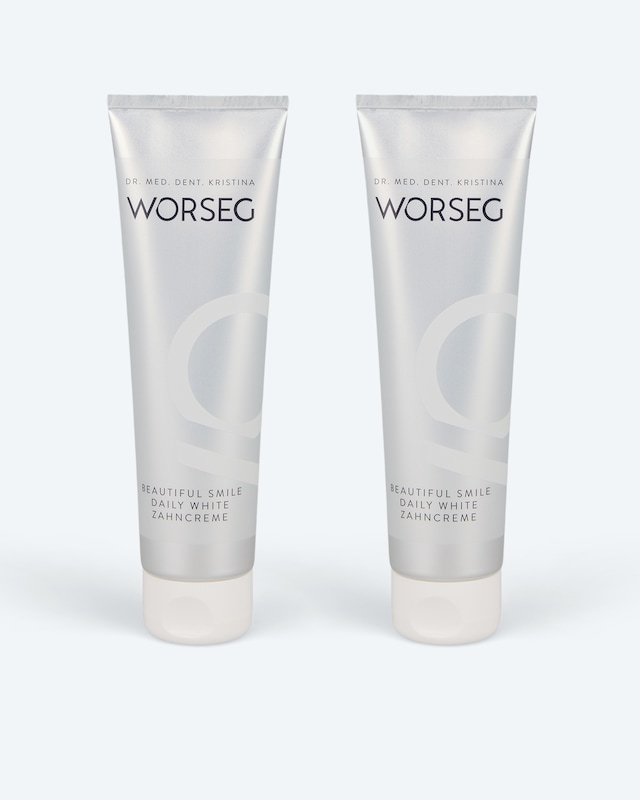 Daily White Zahncreme, Duo