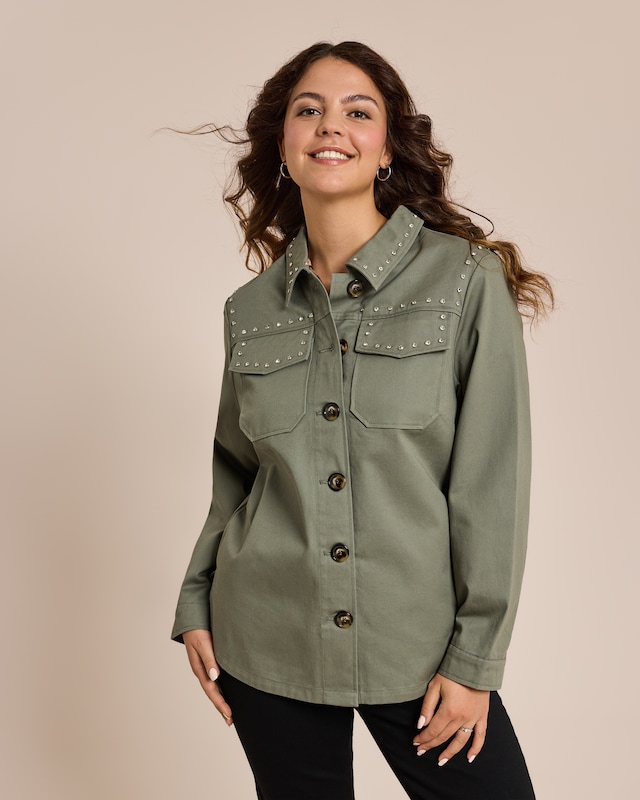 Jacke mit Nieten