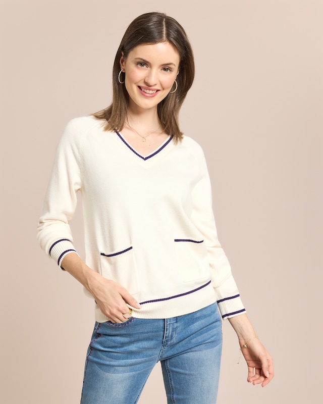 Pullover mit Taschen