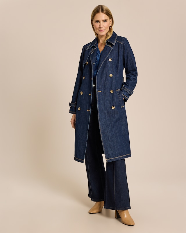 Denim Mantel