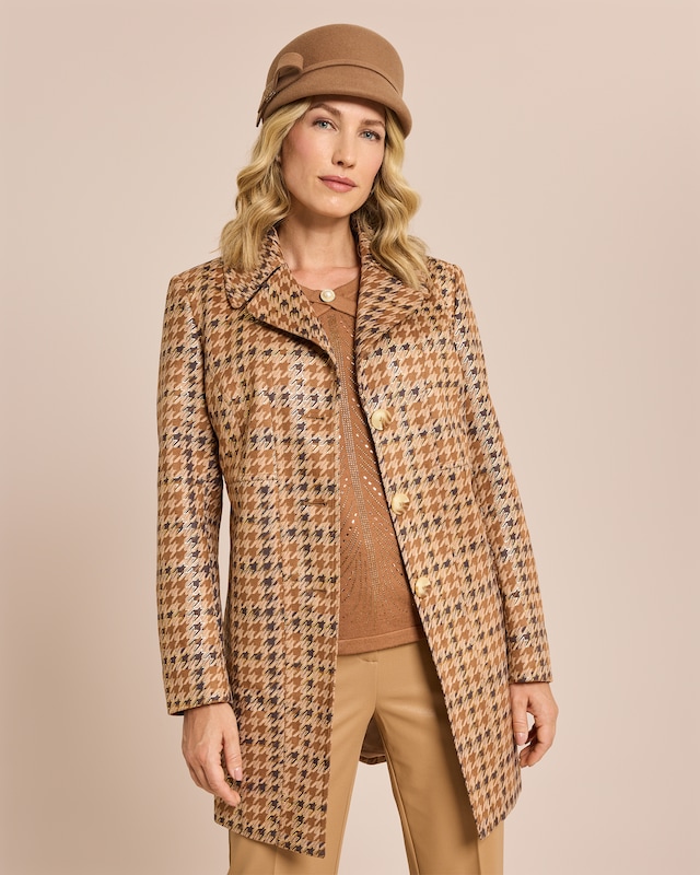 Jacke mit modischem Druck