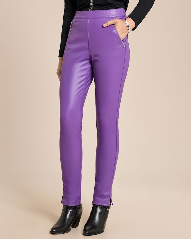 Hose Nappa-Leder-Optik