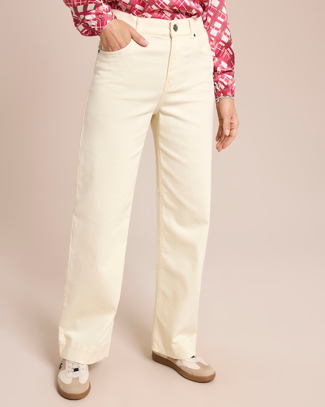 Jeanshose weites Bein