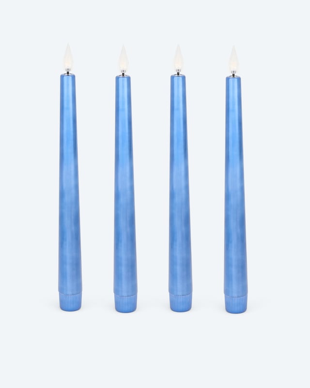 LED-Stabkerzen 'Shiny', 4tlg.