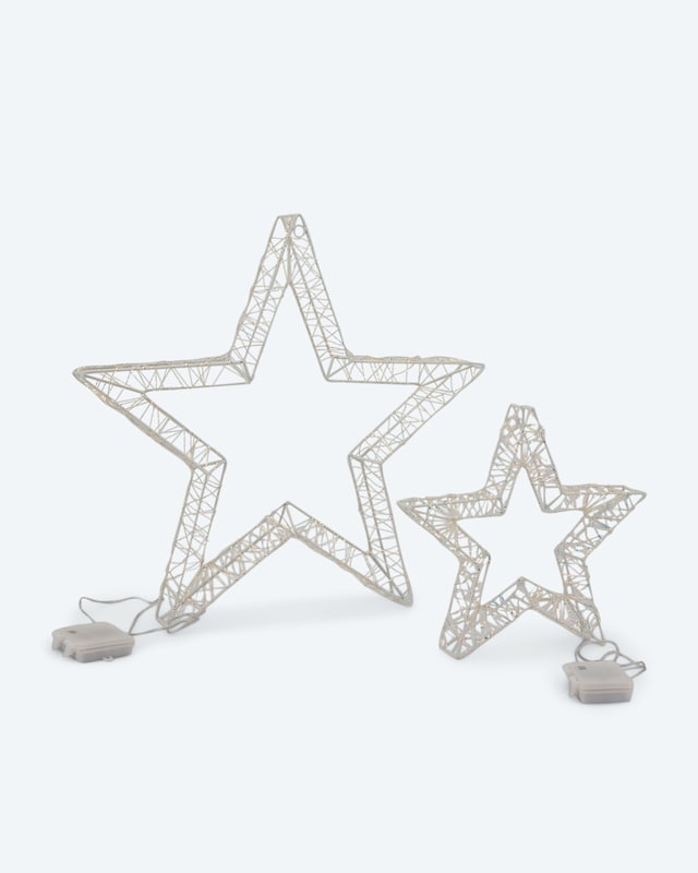 LED-Outdoor-Stern, 2tlg.