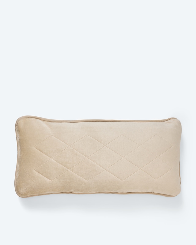 Kopfkissen in CashmaPlüsch/ Lammfell Optik