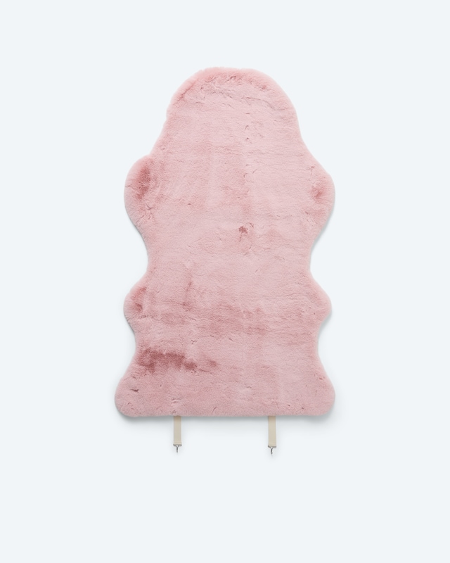 Autositz-Auflage in Kaninchenfell-Optik