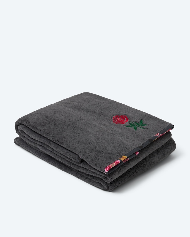 Duschtuch-Set 'Englische Rose', 2tlg.