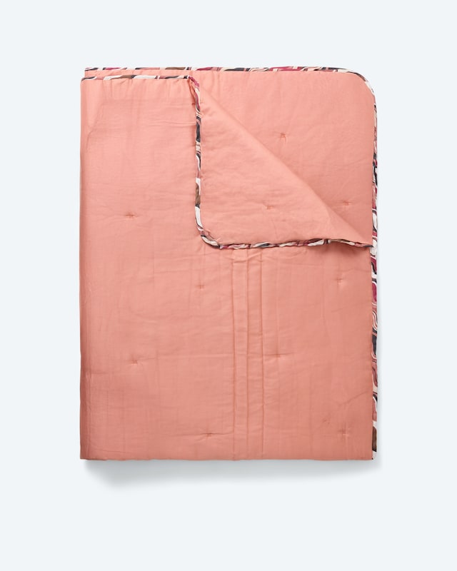 Tagesdecke mit Punktsteppung